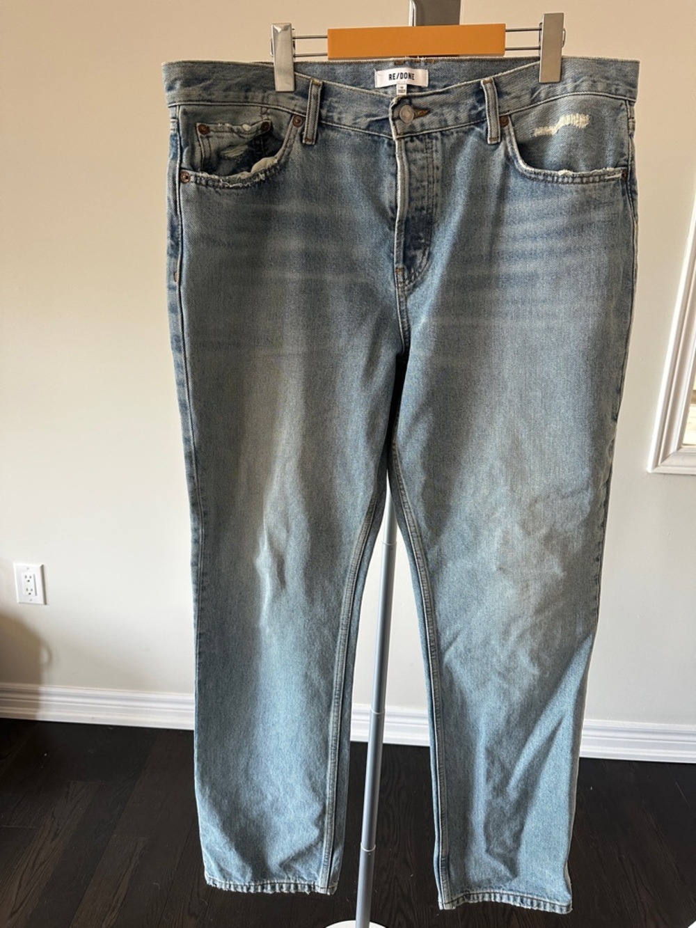 RE/DONE Easy Straight Jeans